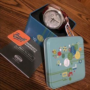 Fossil Watch NEW with Metal Box
